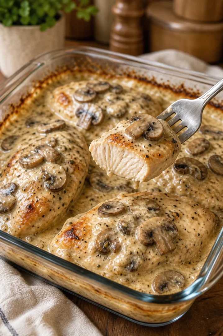 Creamy Mushroom Chicken