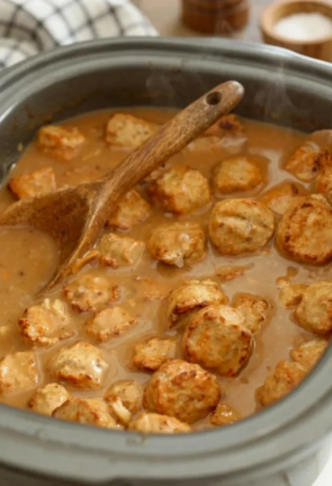 Crockpot Swedish Meatballs