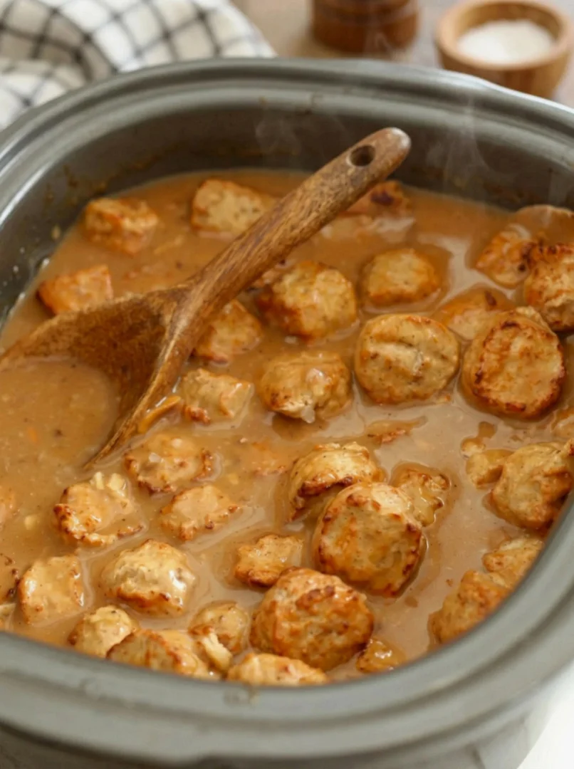 Crockpot Swedish Meatballs