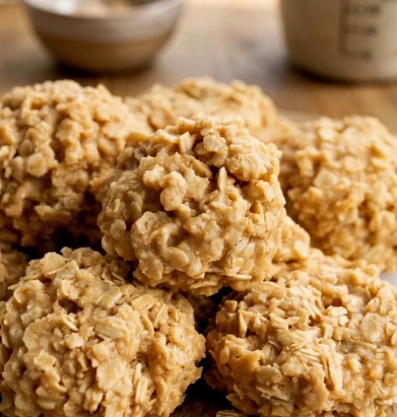 Peanut Butter No Bake Cookies