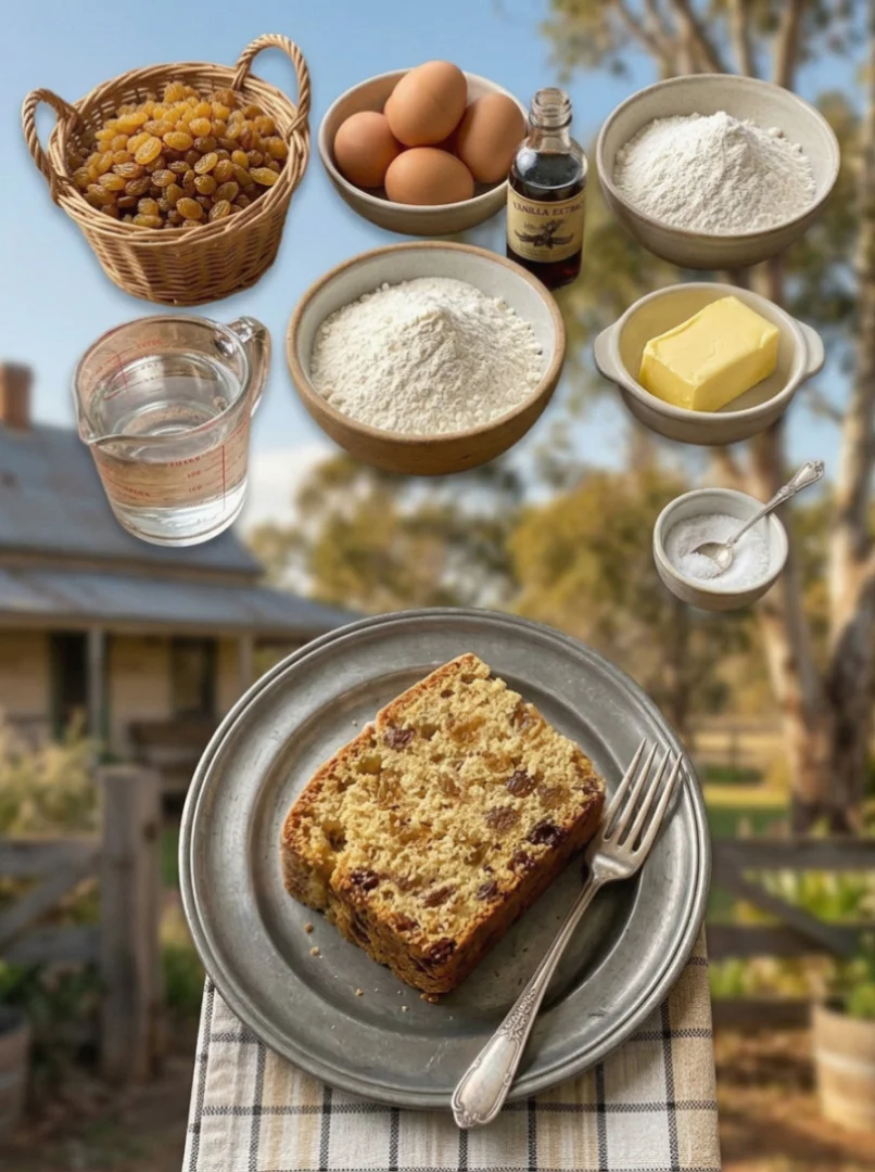 Traditional CWA Sultana Cake