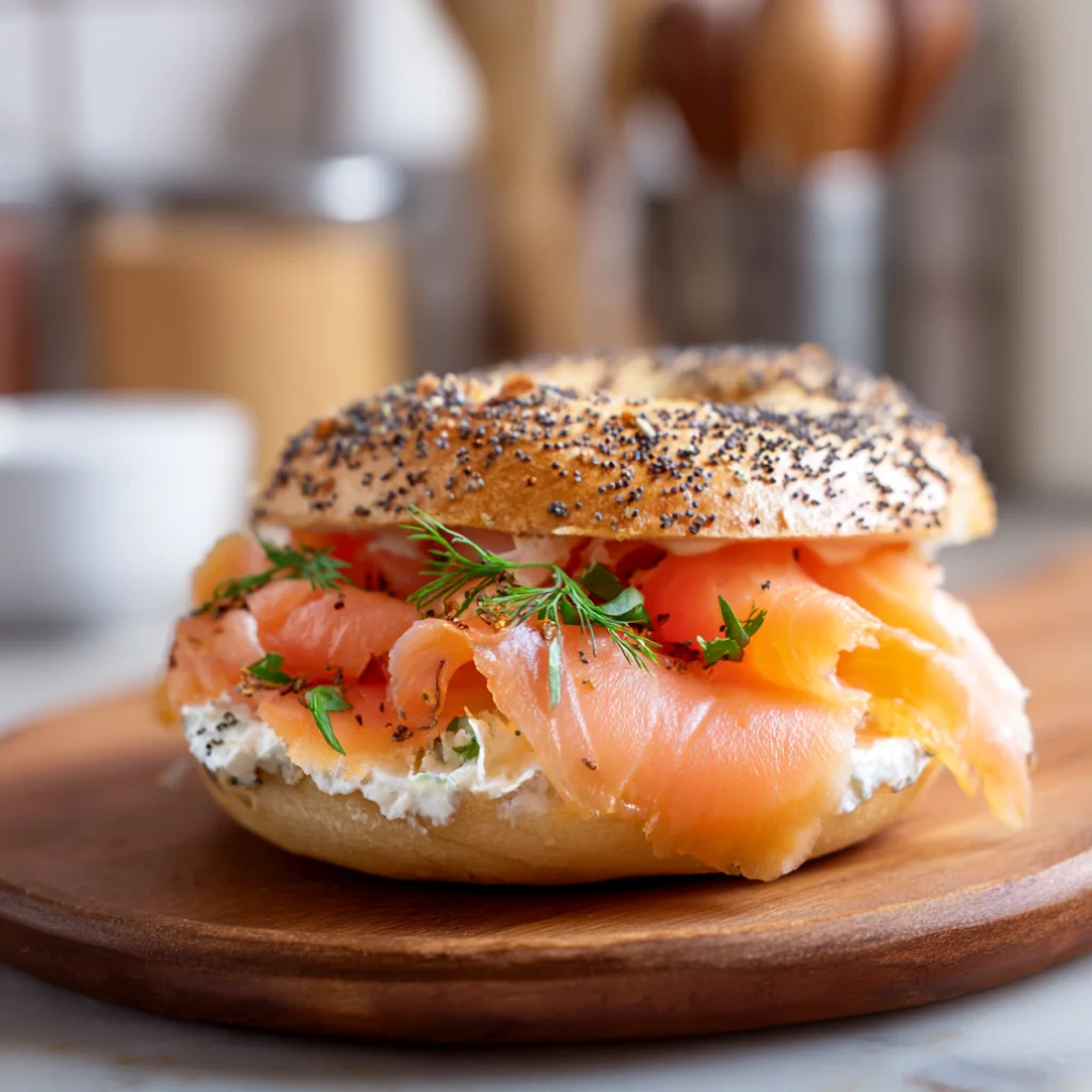 Smoked Salmon Bagel