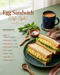 The Best Cafe-Style Egg Sandwich